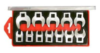V8 Tools 12 Piece Metric 3/8" Croowfoot Set - VT7412