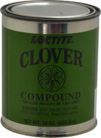Loctite 1 Lb Grease Compound Compound Grade Coarse, Grade G, 80 Grit, Black & Gray, Use on General Purpose 233017 - 00265835