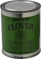 Loctite 1 Lb Grease Compound Grade B, 240 Grit, Black & Gray, Use on General Purpose 232895 - 00272401
