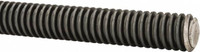 Keystone Threaded Products TR20x4.0 x 2m Alloy Steel Trapezoidal Roll Metric Threaded Rod Right Hand Thread, Black Oxide Finish, Acme TR20X4.0B7RH - 09409558