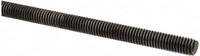 Value Collection M6x1 x 1m Steel Metric Threaded Rod Right Hand Thread, Oil Finish, UNC 17902 - 04355004