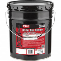 CRC 35 Lb Pail Lithium Extreme Pressure Grease Red, Extreme Pressure & High Temperature, 400°F Max Temp, NLGIG 2 1007960 - 59217364