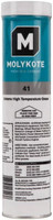 Dow Corning 14.1 oz Cartridge Lithium High Temperature Grease Black, High Temperature, 550°F Max Temp, NLGIG 2 41-2858070 - 31735103