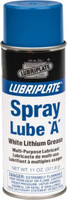 Lubriplate 12 oz Aerosol Lithium General Purpose Grease White, 150°F Max Temp, NLGIG 1, L0034-063 - 00425033