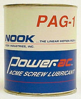 Nook Industries 1 Lb Can Synthetic Extreme Pressure Grease Tan, Extreme Pressure & High Temperature, 400°F Max Temp, NLGIG 2, NLU-1001 - 00277541