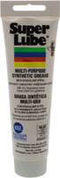 Synco Chemical Super Lube 3 oz Tube Synthetic General Purpose Grease Translucent White, Food Grade, 450°F Max Temp, NLGIG 2, 21030 - 00257006
