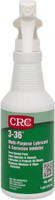 CRC 16 oz Trigger Spray Bottle Nondrying Film Penetrant/Lubricant Blue/Green & Clear, -50°F to 250°F, Food Grade 1003258 - 32953580
