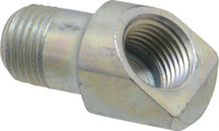 Alemite 45° Head Angle, Grease Fitting Adapter 1" Overall Height, 7/16" Shank Length 43716 - 03245172