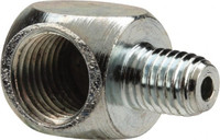 PROLUBE 90° Head Angle, 1/4-27 NPT Steel Grease Fitting Adapter 1/2" Hex ADPS9014M18FST5 - 85062370