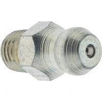 Samchully Straight Head Angle, M6x0.75 Metric Stainless Steel Standard Grease Fitting 7mm Hex GFM6M6X075 - 39617097