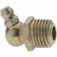Value Collection 65° Head Angle, 1/4-18 Standard Grease Fitting Zinc Plated Finish BDNA-7587 - 61862124