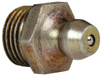 Value Collection Straight Head Angle, 1/8 NPT Steel Standard Grease Fitting 11.11mm Hex 88525415 - 88525415