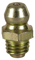 Value Collection Straight Head Angle, 1/4-28 Steel Thread-Forming Grease Fitting 7.94mm Hex 88525498 - 88525498