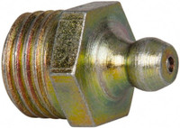 Value Collection Straight Head Angle, 1/4 NPT Steel Thread-Forming Grease Fitting 14.29mm Hex 89817084 - 89817084