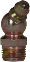 Value Collection 45° Head Angle, 1/8 NPT Steel Standard Grease Fitting 11.11mm Hex 89817175 - 89817175