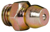 Value Collection Straight Head Angle, 1/4-28 Steel Standard Grease Fitting 7.94mm Hex 89817183 - 89817183