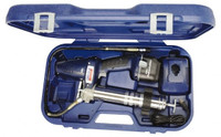 Lincoln 7,500 Max psi, Flexible Battery-Operated Grease Gun Includes Grease Gun, One Hour Charger, 18 V NiCad Battery & Case 1842 - 81148652