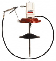 Lincoln Grease Lubrication 80 Cu In/min Flow Aluminum Air-Operated Pump For 120 Lb Container 917 - 81455412