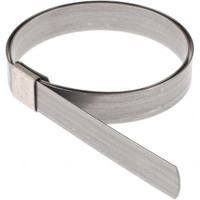 2 ID, Grade 201, Stainless Steel Preformed J-Type Clamp