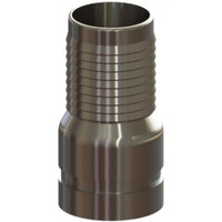 Campbell Fittings 8" Pipe ID, Grooved Combination Nipple for Hoses Steel HAGS-32 - 48467518
