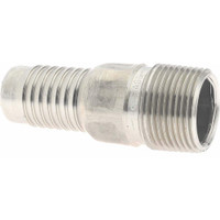 Campbell Fittings 1" Pipe ID, Threaded Combination Nipple for Hoses Stainless Steel HASS-4 - 48469720