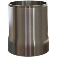 Campbell Fittings 1-1/2" Pipe ID, Beveled Combination Nipple for Hoses Stainless Steel HASS-6BV - 48470306