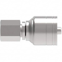 Eaton Hydraulic Hose Fittings & Couplings, Type: Female Swivel DIN 24 Seat Heavy, Hose Diameter: 1 (Inch), Hose Size: -16, Thread Size: M42X2, Thread Type: Metric, Material: Carbon Steel 16Z-80C-BG - 19152446