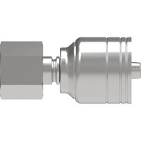Eaton Hydraulic Hose Fittings & Couplings, Type: Female Swivel DIN 24 Seat Heavy, Hose Diameter: 19/32 (Inch), Hose Size: -6, Thread Size: M22X1.5, Thread Type: Metric, Material: Carbon Steel 06Z-64C-BG - 19153451