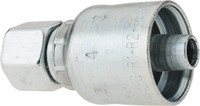 Parker Hannifin Female Metric Steel Hydraulic Hose Swivel -6 Hose Size, 3/8" Hose Diam PP-00250 - 66468794