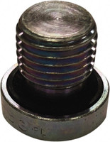 Parker Hannifin M22x1.5 Male Metric Industrial Pipe Hollow Hex Plug 5,800 psi, Steel VSTI22X1.5EDCF - 77860617