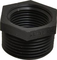 Green Leaf 1 x 3/4" Polypropylene Plastic Pipe Reducer Bushing MPT x FPT End Connections RB 10-34 P - 08802449