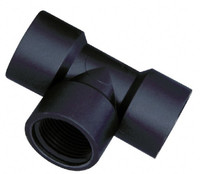 Green Leaf 1/2" Polypropylene Plastic Pipe Tee FIPT x FIPT x FIPT End Connections TT 12 P - 08801490