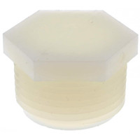 Green Leaf 1" Nylon Plastic Pipe Plug MIPT End Connections F 1000 - 08802613