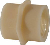Green Leaf 1-1/4" Nylon Plastic Pipe Coupling FIPT x FIPT End Connections FTC 114 - 08802019