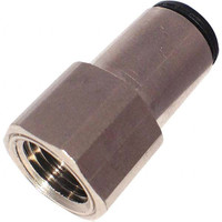 Legris Metal Push-To-Connect Tube Fittings, Type: Female Connector, Tube Outside Diameter (mm): 12, Maximum Working Pressure: 290, Connection Style: Tube to Metric Thread, Connection Type: Tube to Female BSPP 3114 12 13 - 20099768
