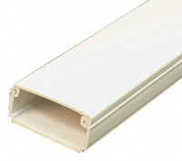 Wiremold V500-5 500 Series Small Raceway, 5', Ivory