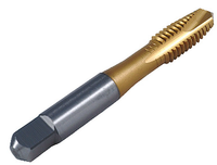 Precise Metric Spiral Point TiN Coated Plug Tap, M8-1.25 Size, D5 Limit - 1011-7705