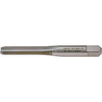 Hertel Hand STI Tap: M6 x 1 Metric Course, D2, 3 Flutes, Bottoming Chamfer 2-23/32" OAL, High Speed Steel, Bright Finish K007260AS - 87145363