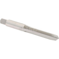 Hertel Hand STI Tap: M6 x 1 Metric Course, D2, 3 Flutes, Plug Chamfer 2-23/32" OAL, High Speed Steel, Bright Finish K007259AS - 87145165
