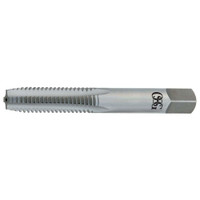 OSG Hand STI Tap: M14 x 2 Metric Course, D5, 3 Flutes, Modified Bottoming Chamfer 1.81" Thread Length, 4.03" OAL, High Speed Steel, Bright Finish 12801000 - 73785289