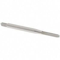 OSG Hand STI Tap: M2 x 0.4 Metric Course, D2, 2 Flutes, Modified Bottoming Chamfer 0.56" Thread Length, 1.88" OAL, High Speed Steel, Bright Finish 12800100 - 73785057
