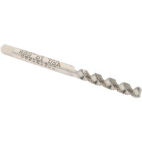 Hertel M3x0.50 Metric Coarse/EGM, 2 Flute, 52° Helix, Bottoming Chamfer, Bright Finish, High Speed Steel Spiral Flute STI Tap 2" OAL K007349AS - 87151791