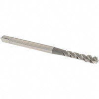 OSG M3x0.50 Metric, 3 Flute, 50° Helix, Semi-Bottoming Chamfer, Bright Finish, High Speed Steel Spiral Flute STI Tap Right Hand Flute, 2-1/8" OAL, 0.141" Shank Diam, 3/4" Thread Length, 6H Class of Fit, Series S109 10900300 - 48905889