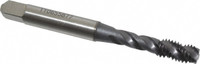 Accupro Spiral Flute Tap: M6 x 1.00, Metric Coarse, 3 Flute, Modified Bottoming, 6H Class of Fit, Powdered Metal, TICN Finish Right Hand Flute, Right Hand Thread, D5 43055-01C - 62491535