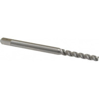 Balax Spiral Flute Tap: M3x0.50 Metric Coarse, 3 Flutes, Modified Bottoming, 4H Class of Fit, Powdered Metal, Bright/Uncoated 0.62" Thread Length, 1-15/16" OAL, Right Hand Thread, D3, Series BX200 43013-010 - 32051955
