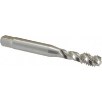 Balax Spiral Flute Tap: M8x1.25 Metric Coarse, 3 Flutes, Modified Bottoming, 4H Class of Fit, Powdered Metal, Bright/Uncoated 0.93" Thread Length, 2-23/32" OAL, Right Hand Thread, D5, Series BX200 43065-010 - 32052151