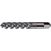 Cleveland Twist Drill Spiral Flute Tap: M8 x 1.25, Metric, 3 Flute, Bottoming, 2B Class of Fit, High Speed Steel, TICN Finish 0.69" Thread Length, Right Hand Flute, Right Hand Thread, D5, Series 1094TICN C58911 - 57212854