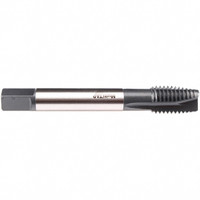 EMUGE-FRANKEN Spiral Flute Tap: M20x2.5, Metric, 3 Flute, Plug, 6H Class of Fit, High-Speed Steel, Ne2 Finish 32.00 mm Thread Length, 140.00 mm OAL, Right Hand Flute, Right Hand Thread, Series C1577300 C1577300.0120 - 47955000