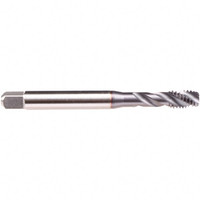 EMUGE-FRANKEN Spiral Flute Tap: M8x1.25, Metric, 3 Flute, Modified Bottoming, 6H Class of Fit, High-Speed Steel, TiCN Finish 20.00 mm Thread Length, 90.00 mm OAL, Right Hand Flute, Right Hand Thread, Series B4939300 B4939300.0080 - 47944350
