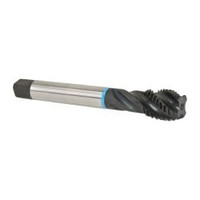 EMUGE-FRANKEN Spiral Flute Tap: M24x3.00 Metric Coarse, 4 Flutes, Modified Bottoming, 6H Class of Fit, Cobalt, Oxide Coated 30 mm Thread Length, 6.299" OAL, Right Hand Thread, Series Enorm-VA C0503200.0124 - 05845094